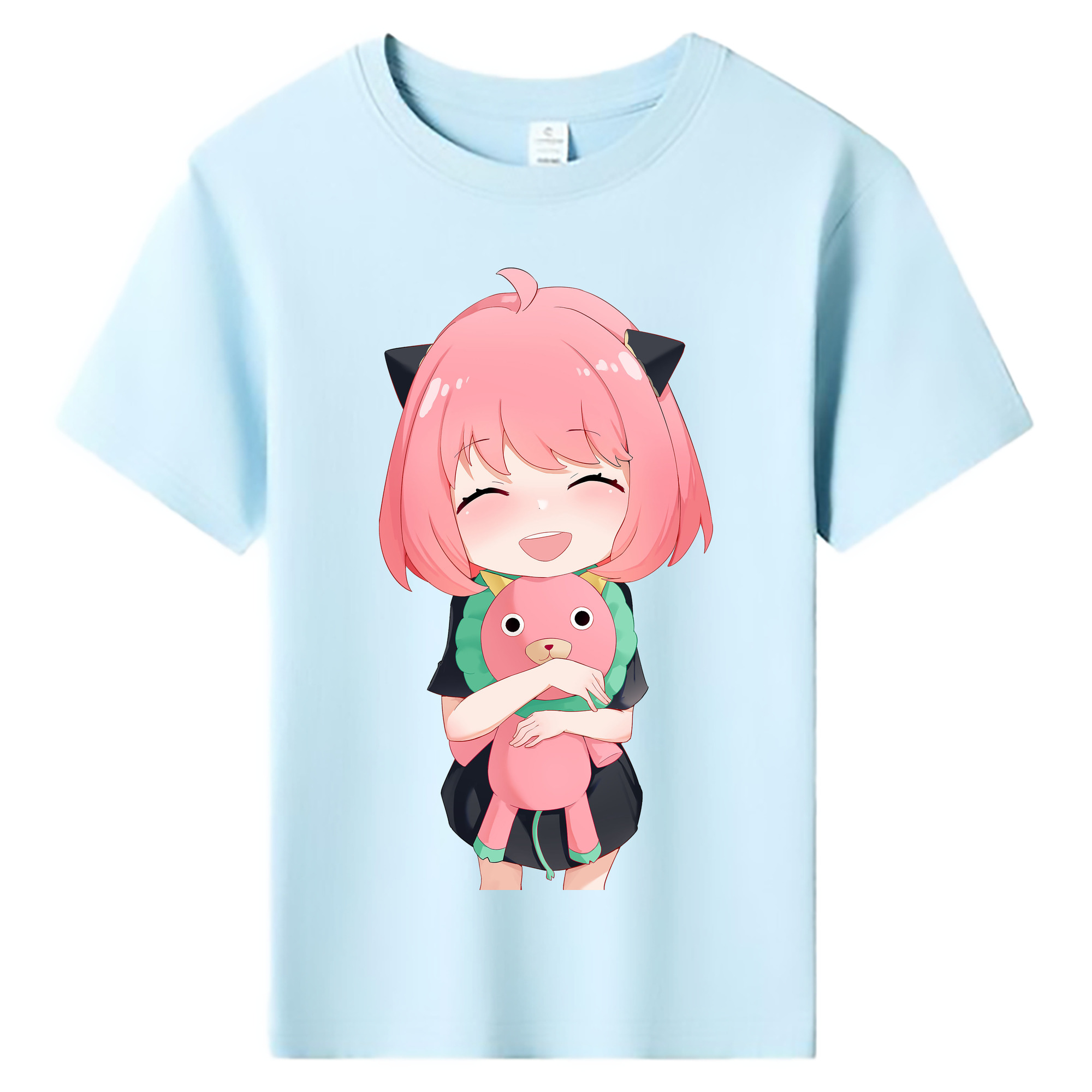 （画像用） SPY×FAMILY间谍家家酒 綿100％キッズTシャツ（フロントプリント）